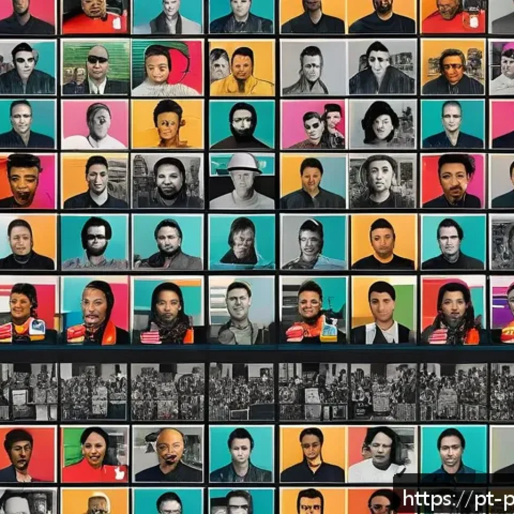 카니예 웨스트 정치적 발언 - A dynamic digital art scene depicting a divided social media audience reacting to controversial cele...